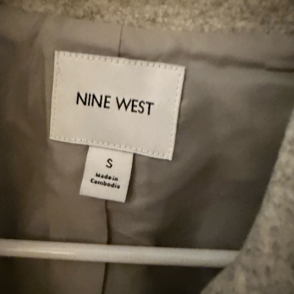 Nine West Grey Cropped Utility Jacket - Picture 4 of 6